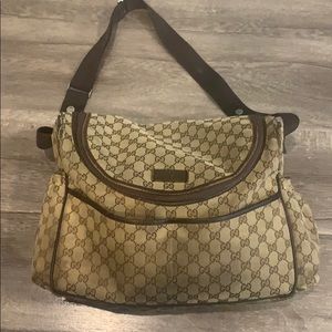 Gucci diaper bag